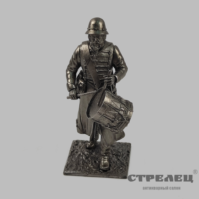 картинка — оловянный солдатик «барабанщик стрелецкого полка»