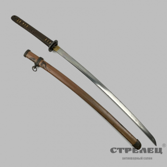 картинка — меч японский син-гунто образца 1944 года с клинком мастера сюсё