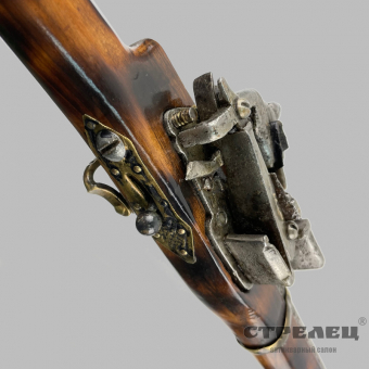 картинка — ружьё кавказское, кремнёвое, дульнозарядное, 19 век