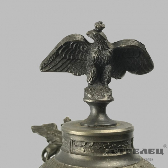 картинка фарфоровая кружка с крышкой, памятная. германия, 20 век