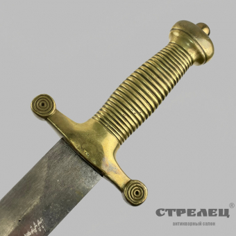 картинка — тесак русский, пехотный, солдатский, образца 1848 года