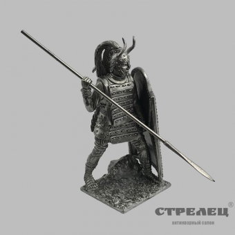 оловянный солдатик «микенский воин». троянская война
