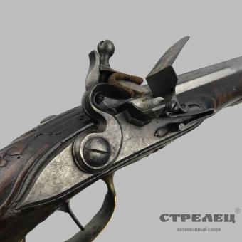 картинка пистолет кремнёвый, баварский, кавалерийский, конец 18 века