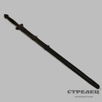 картинка — меч китайский прямой «цзянь», 19 век 