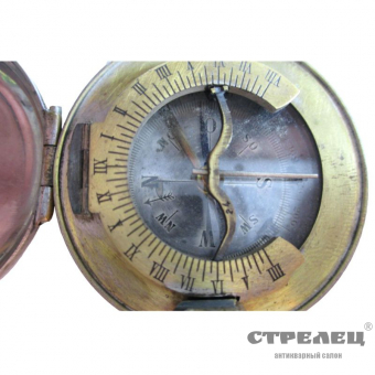 солнечные карманные часы. россия, 19 век. Антикварный салон Стрелец