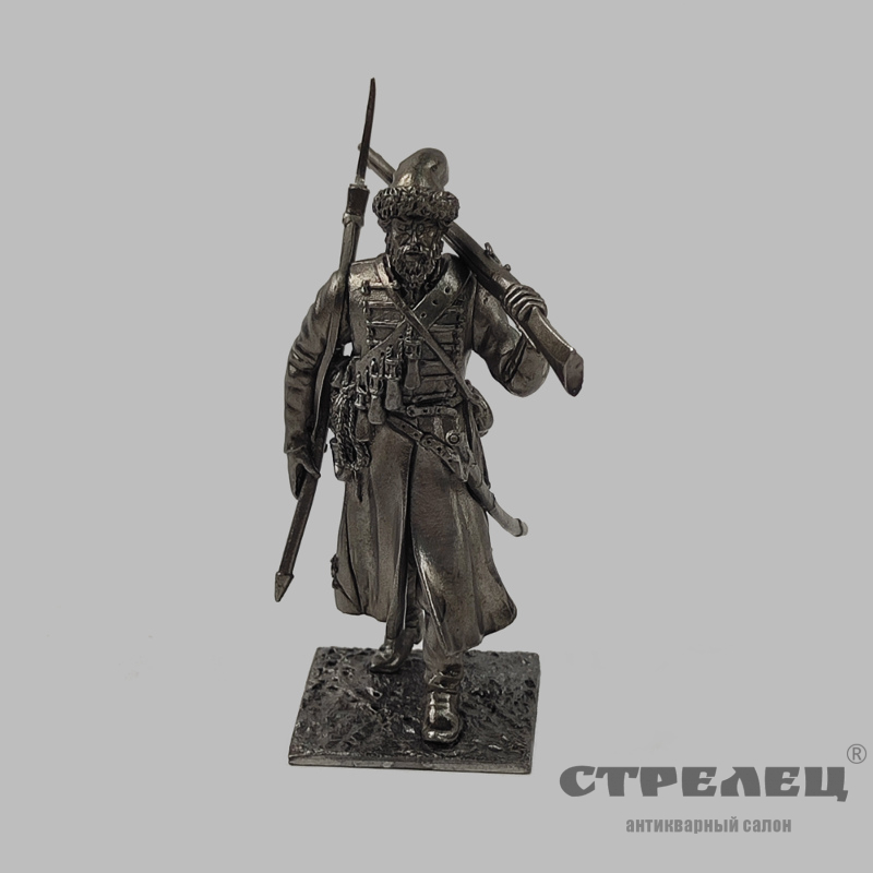картинка — оловянный солдатик «московский стрелец в походе»