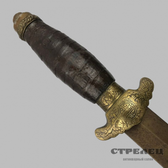 картинка меч китайский, прямой, 19 век