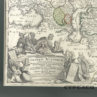 картинка карта российской империи 1720-е годы
