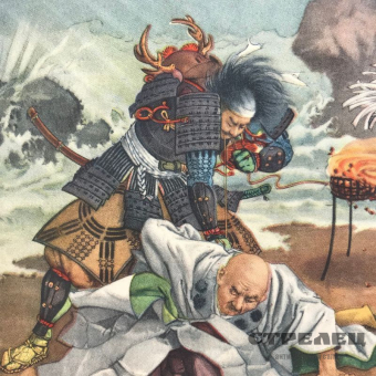 картинка цветной принт «наказание». япония, начало 20 века
