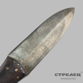 картинка — нож «хвост бобра». северная америка, конец 19 века