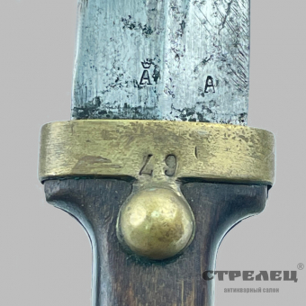 картинка — бебут русский, артиллерийский, образца 1907 года