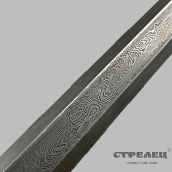 картинка нож подсадаачный, дамасская сталь