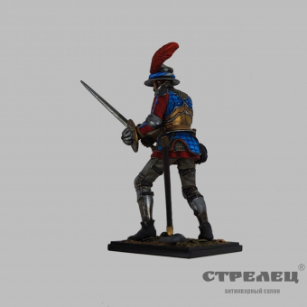 картинка  — оловянный солдатик «наёмник. европейская пехота, конец 15 века»