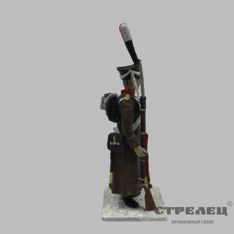 картинка оловянный солдатик «русский солдат в строю 1812-14 гг.»