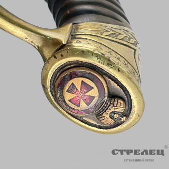 картинка — сабля офицерская аннинская, пехотная, образца 1913 года