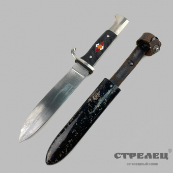 картинка — нож «гитлерюгенд» образца (второй тип). германия, 1941 год