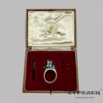 картинка — перстень — револьвер le petit protector, 19 век