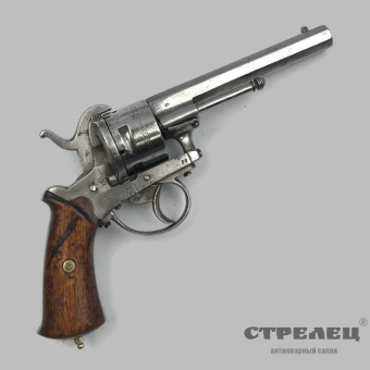 картинка револьвер шпилечный, лефоше модель, 1878 года «guardian»