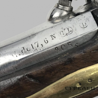 Пистолет капсюльный, французский, кавалерийский, образца 1822 года. Антикварный салон Стрелец