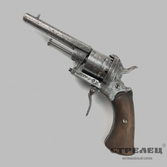 картинка — револьвер шпилечный  системы лефоше. 19 век. усм не исправен