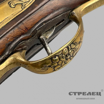 картинка пистолет кремнёвый, европейский, 18 век