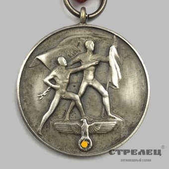 картинка медаль «в память 13 марта 1938 года»