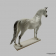 картинка — фарфоровая статуэтка «конь в яблоках». allach. германия