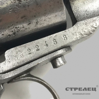 картинка револьвер кавалерийский шпилечный системы лефоше мод. 1854 г. 