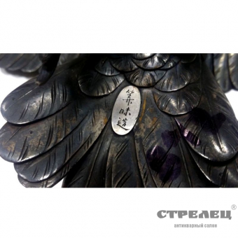 картинка серебряный орел. япония, период мейдзи
