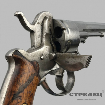 картинка револьвер шпилечный, лефоше модель, 1878 года «guardian»