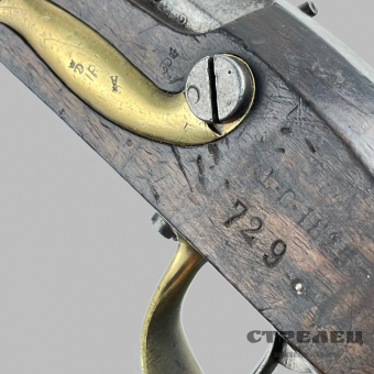 картинка — пистолет французский кавалерийский капсюльный модели an ix