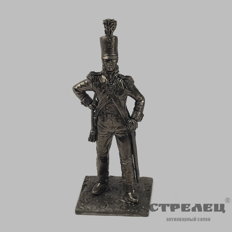 картинка — оловянный солдатик «офицер. шотландцы 1809-1812 гг.»