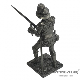 картинка оловянный солдатик «наёмный солдат» европейская пехота, конец 15 века