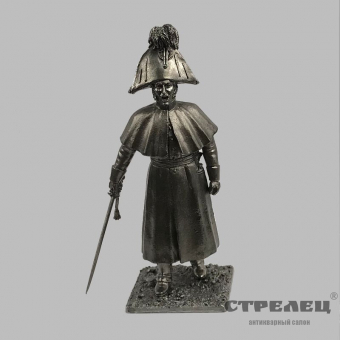 картинка оловянный солдатик «обер-офицер» армия россии 1812-14 гг
