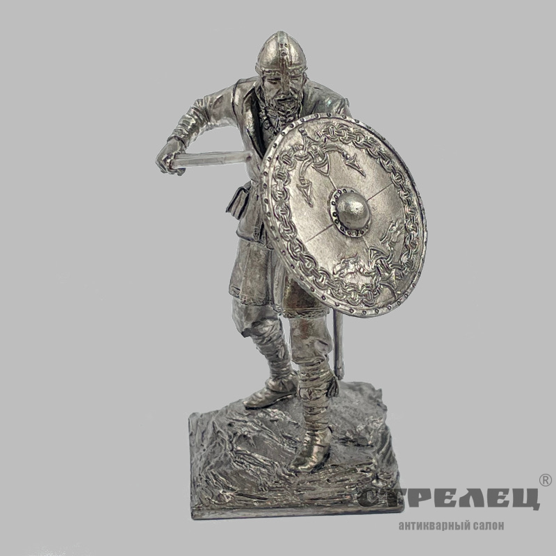 картинка — оловянный солдатик «северные завоеватели. хускарл. 9-10 век»