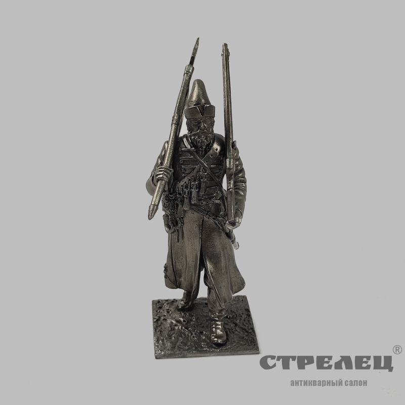 картинка — оловянный солдатик «городовой стрелец 17 века»