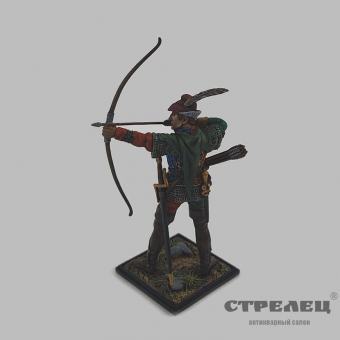 картинка — оловянный солдатик «лесной лучник»