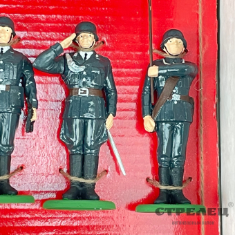 картинка — солдатики «германские солдаты в строю». германия