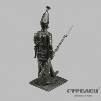 оловянный солдатик «российская регулярная пехота» 1812-1814 гг. 