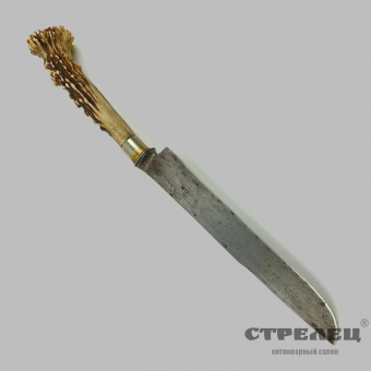 картинка — нож русский, походный. яковлевой. 19 век