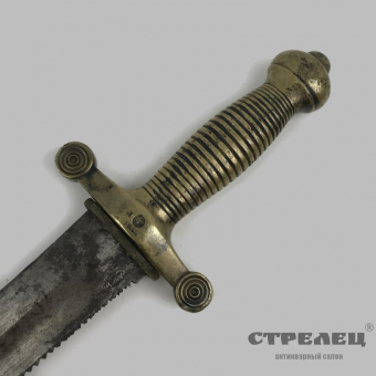 картинка тесак русский, саперный, солдатский, образца 1834 года 