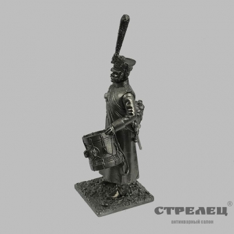 картинка оловянный солдатик «барабанщик в шеренге», русская армия