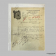 картинка — исторический документ «расписка фехтовальные принадлежности» 1904 год