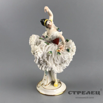 картинка фарфоровая статуэтка «танцовщица»