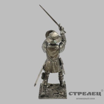 картинка — оловянный солдатик «европейская пехота, конец 15 века. наёмный пехотинец»