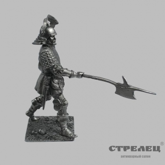картинка оловянный солдатик «алебардист 15 века»