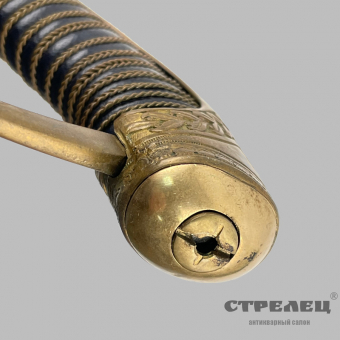 картинка — сабля русская, кавалерийская, образца 1827 года (дужки спилены)