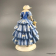картинка фарфоровая статуэтка «девушка в голубом платье»