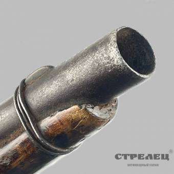 картинка — пистолет русский, капсюльный. тула, 1826 год