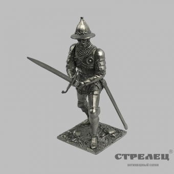 картинка оловянный солдатик «наёмный солдат, конца 15 века»
